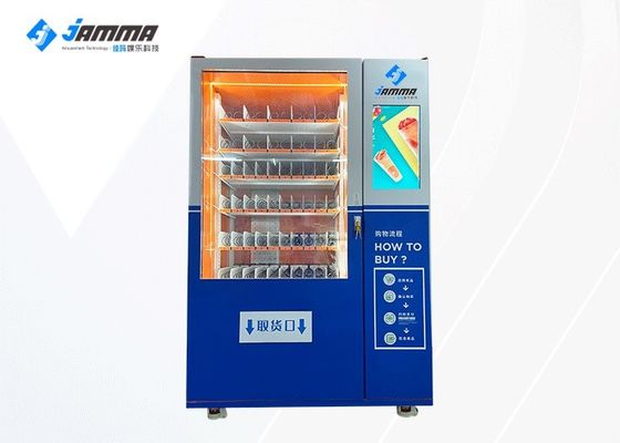 Cooling 240V Snacks Vending Machine Credit Card Payment
